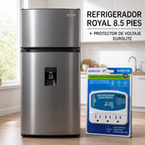 Kit Refrigerador Royal 8.5 Pies + Protector