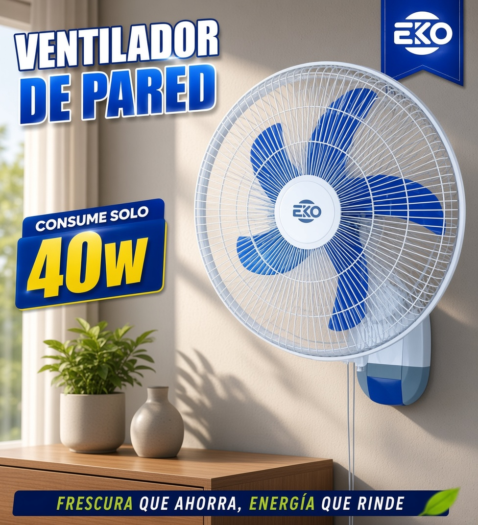 Ventilador de Pared EKO