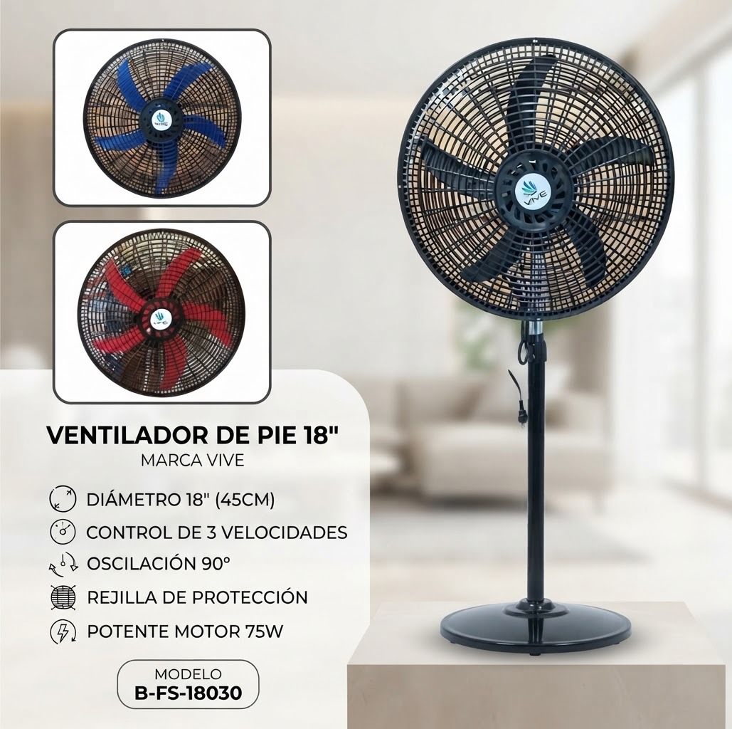 Ventilador de Pie VIVE